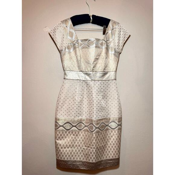 Marchesa Voyage Arabian Stars Align Sheath by size 4 - Picture 4 of 11